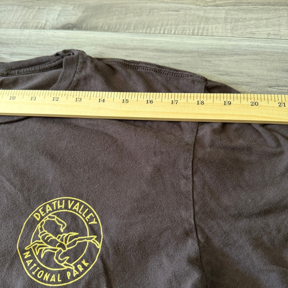 Wild Tribute Death Valley National Park T-Shirt Mens Large Brown Collectible Tee - Picture 10 of 10